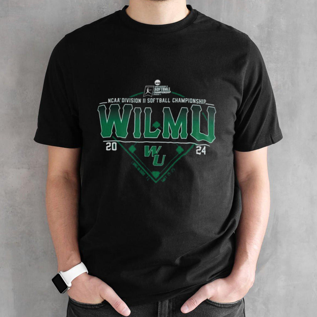 Official Wilmington University Wildcats 2024 NCAA Division II Softball Championship Shirt