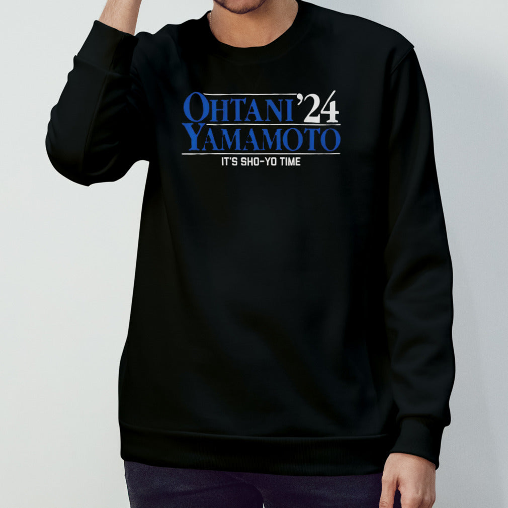 Ohtani Yamamoto â€™24 itâ€™s sho-yo time shirt