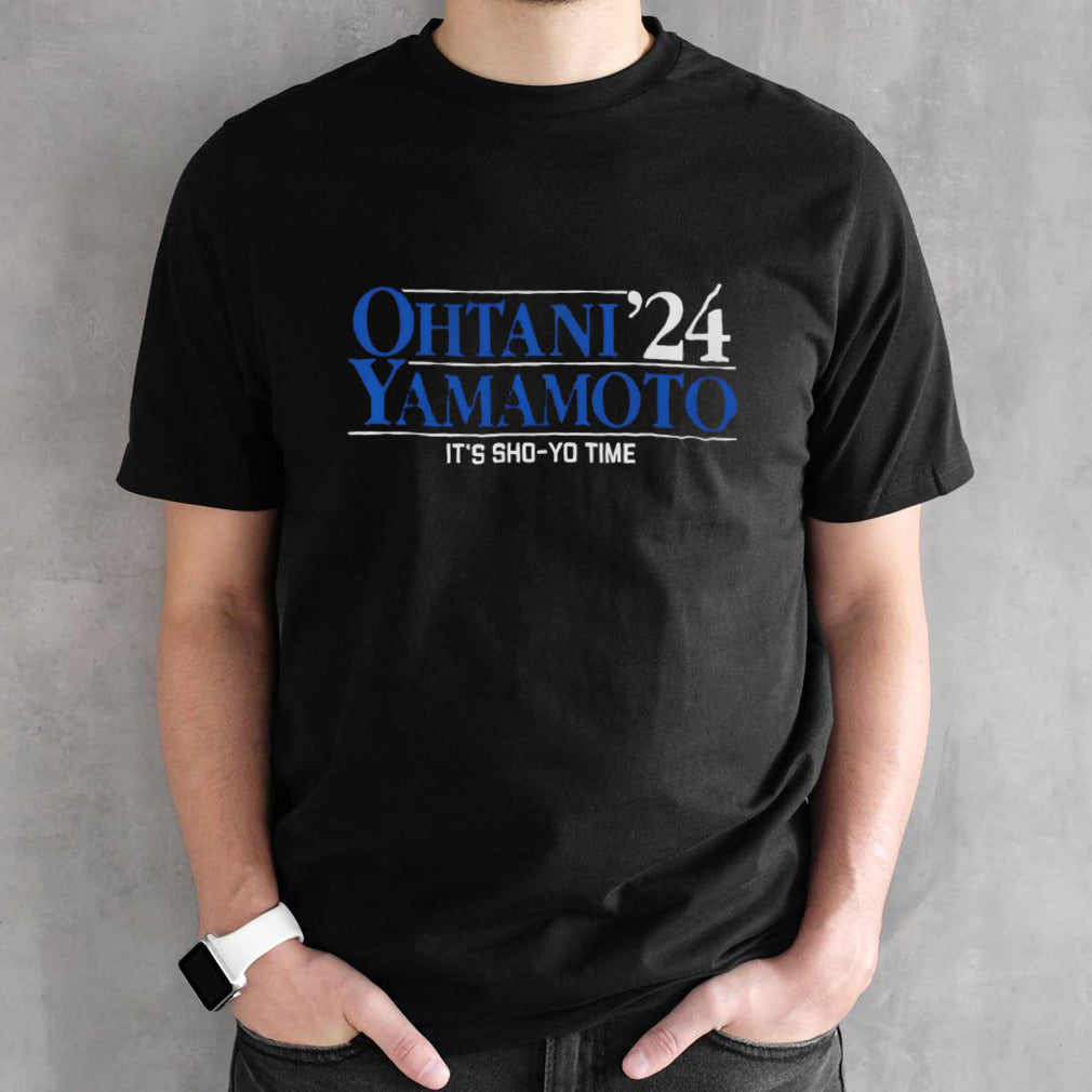 Ohtani Yamamoto â€™24 itâ€™s sho-yo time shirt