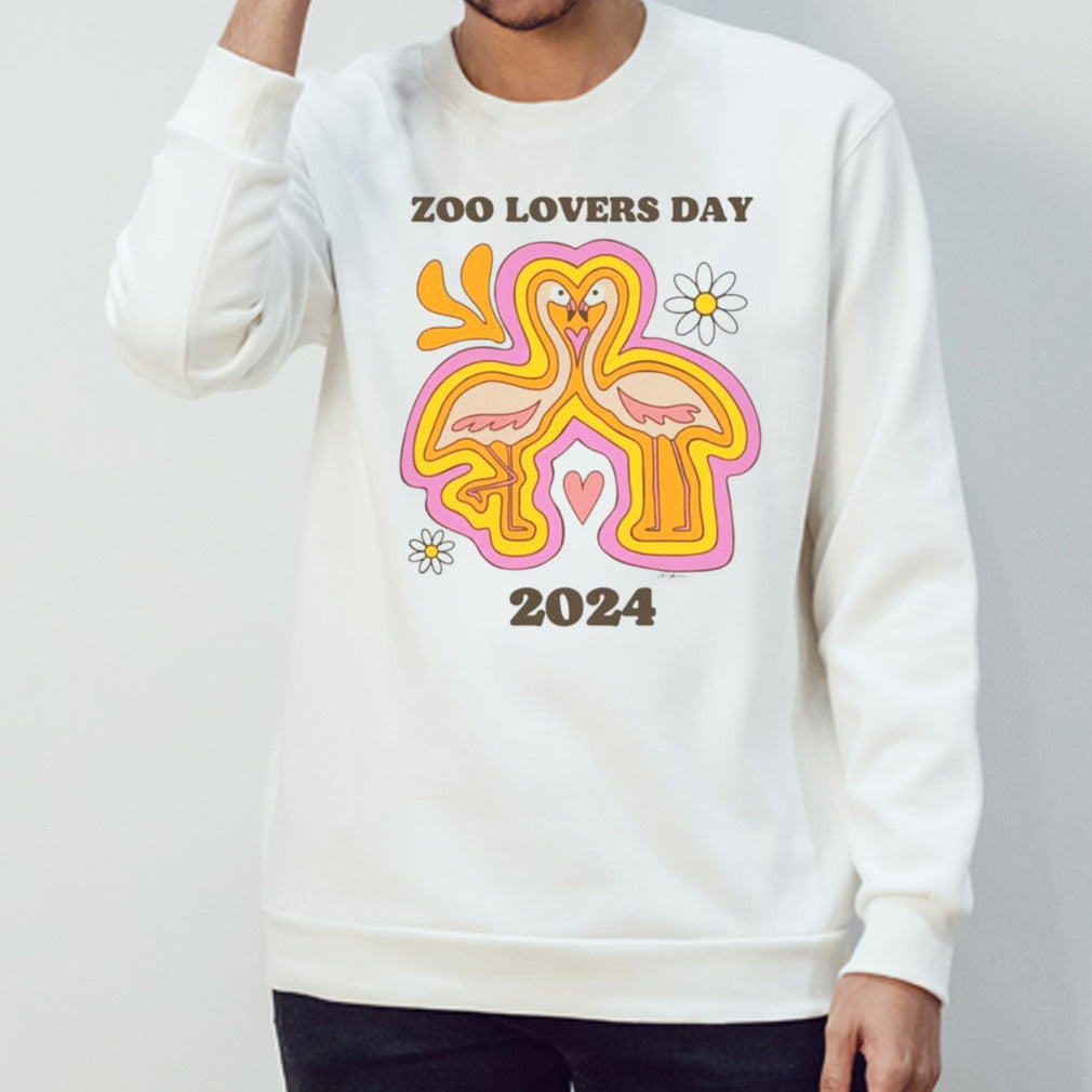 Oklahoma City Thunder Zoo Lovers day 2024 flamingos shirts