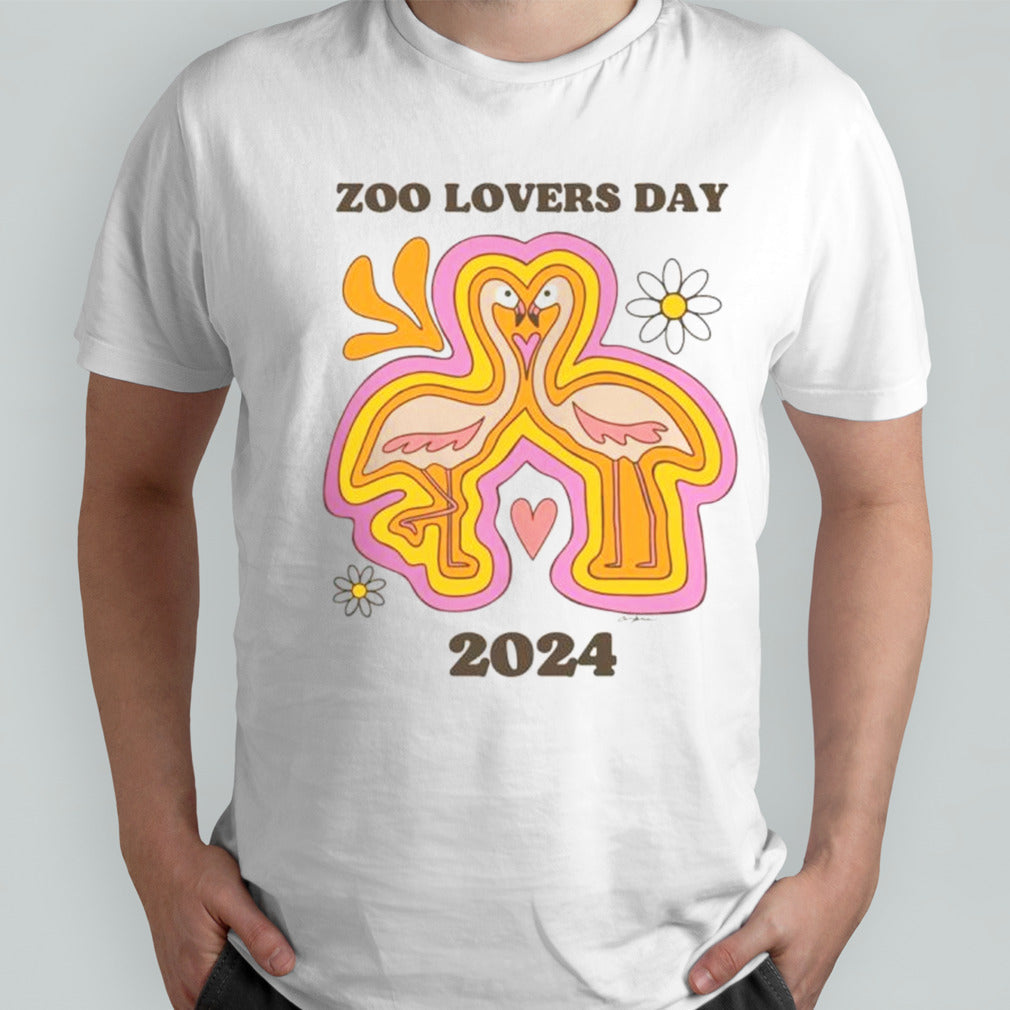 Oklahoma City Thunder Zoo Lovers day 2024 flamingos shirts
