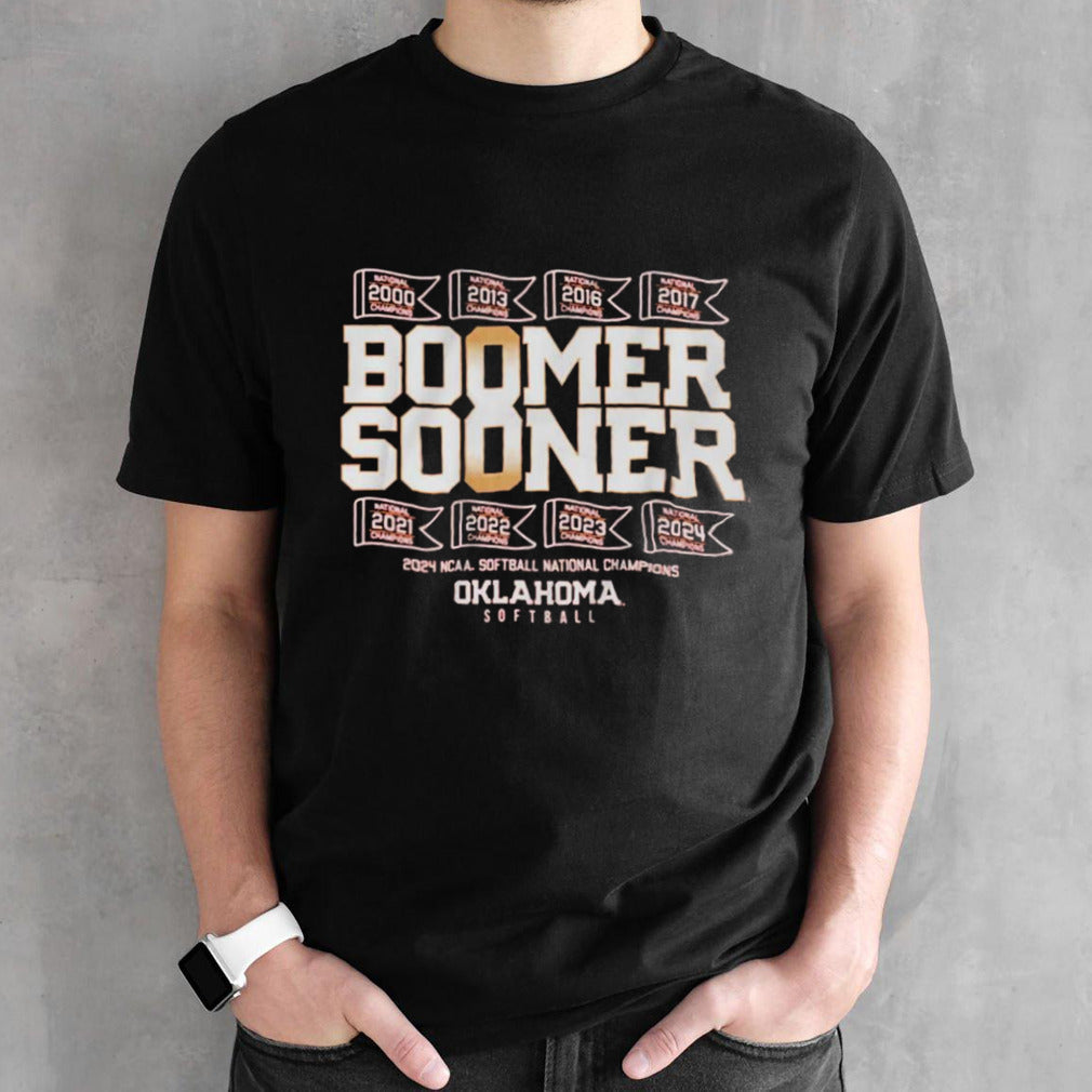 Oklahoma Softball Boomer Sooner 8x Champs shirt