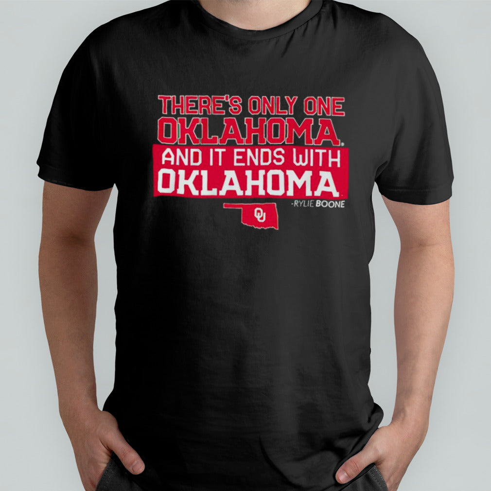Oklahoma Softball Rylie Boone thereâ€™s only one Oklahoma and it ends with Oklahoma shirt
