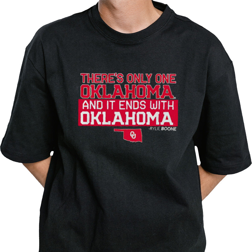 Oklahoma Softball Rylie Boone thereâ€™s only one Oklahoma and it ends with Oklahoma shirt