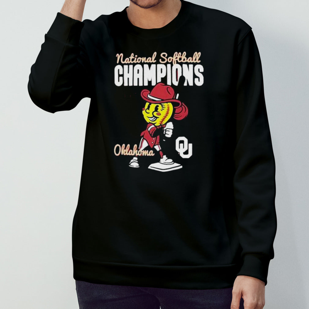 Oklahoma Sooners NCAA Softball Womenâ€™s College World Series Champions Swing 2024 shirt