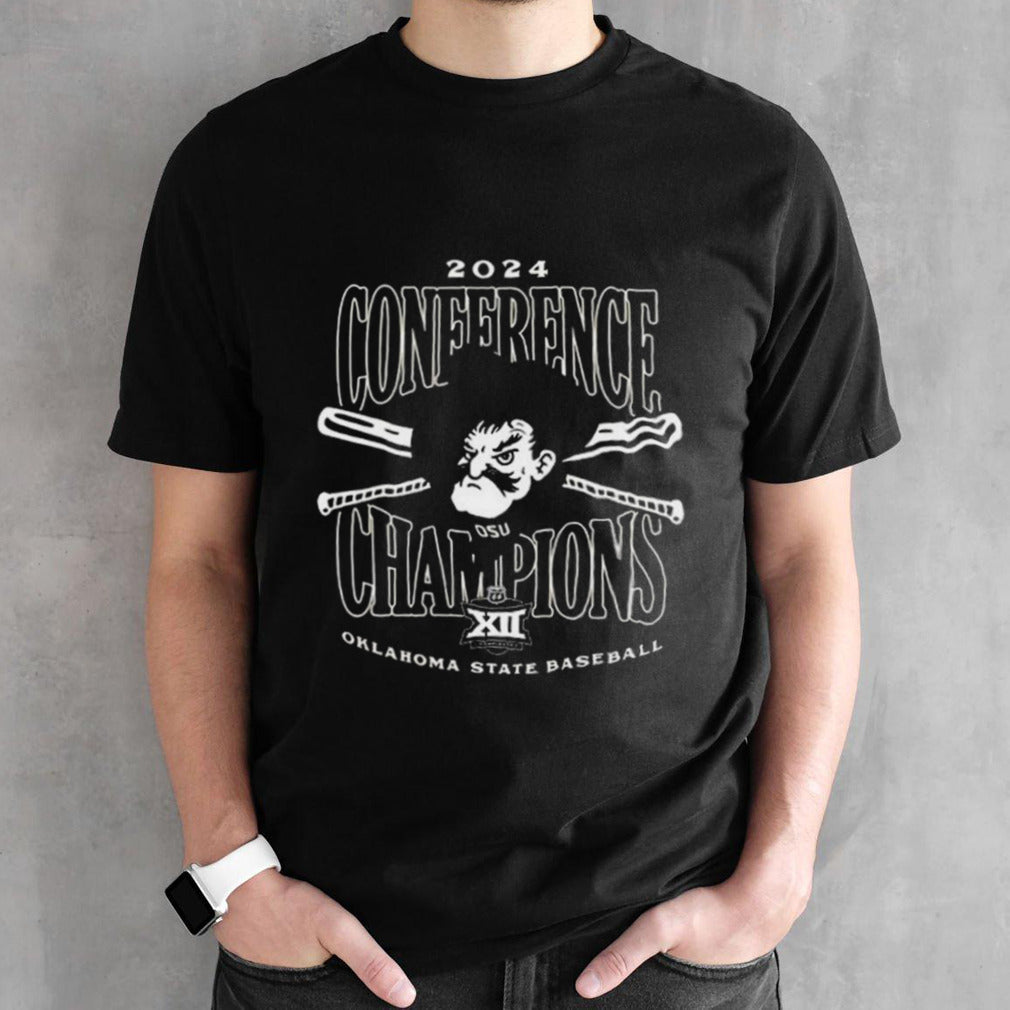 Old Oklahoma State Baseball 2024 Conference Big 12 Championship Osu Baseball T-shirt