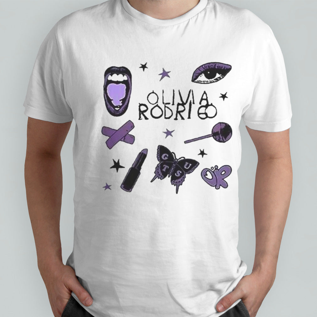 Olivia Rodrigo Guts 2024 World Tour Concert Shirt Fans Merch Shirt