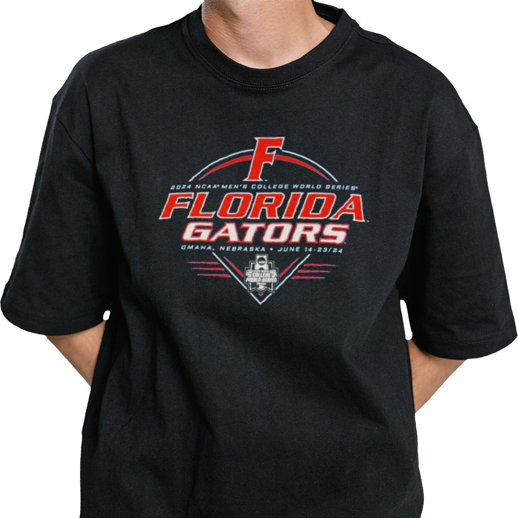 Omaha, NE Florida Gators 2024 Menâ€™s College World Series shirt