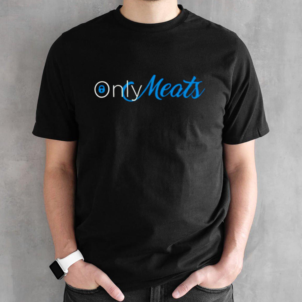 Only meats logo shirt