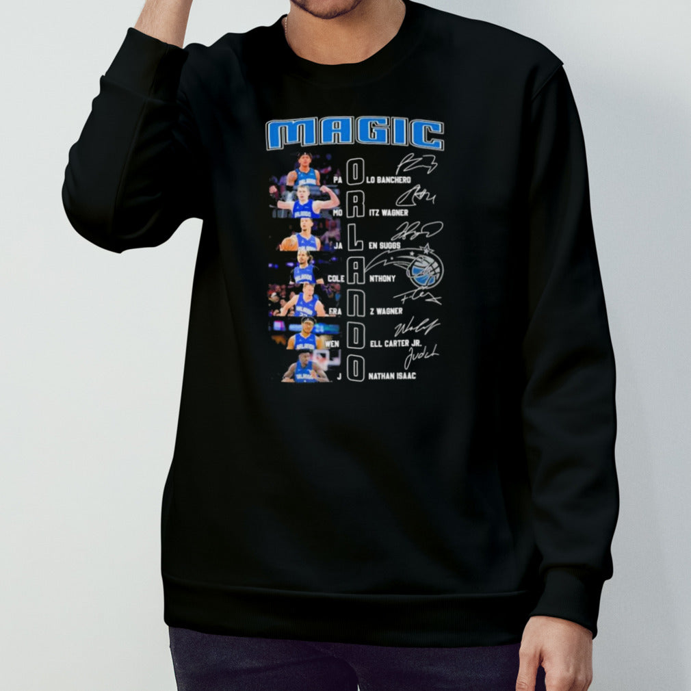 Orlando Magic Team Players 2024 Signatures Shirts