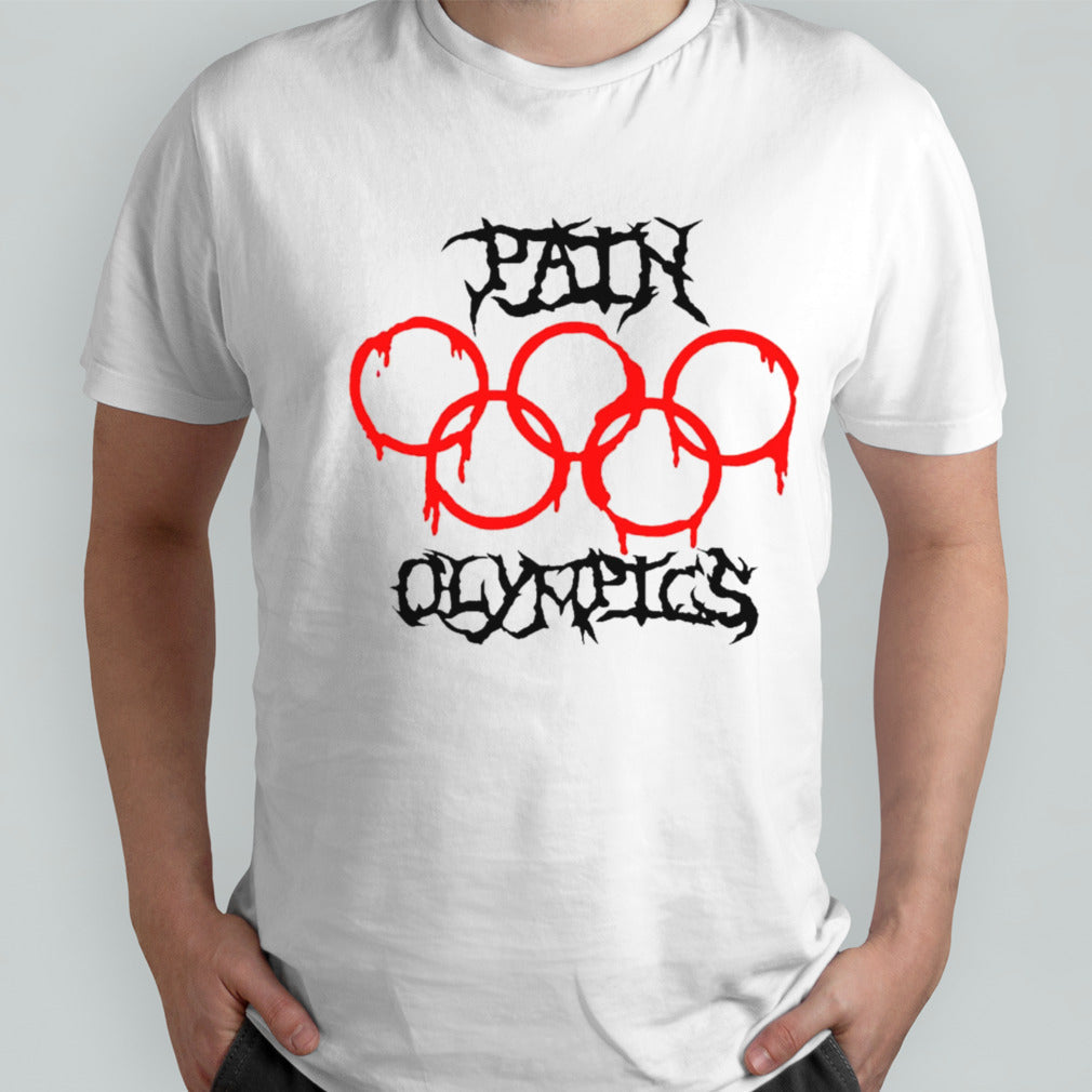Pain Olympics logo shirt