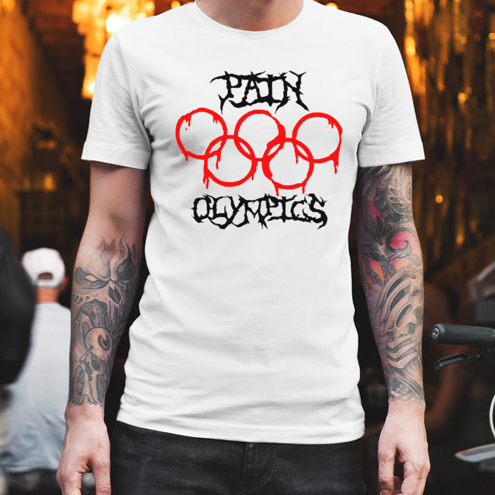 Pain Olympics logo shirt