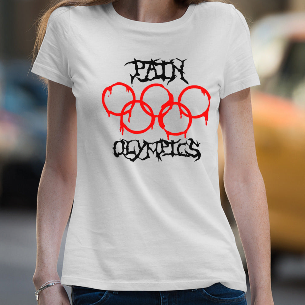 Pain Olympics logo shirt