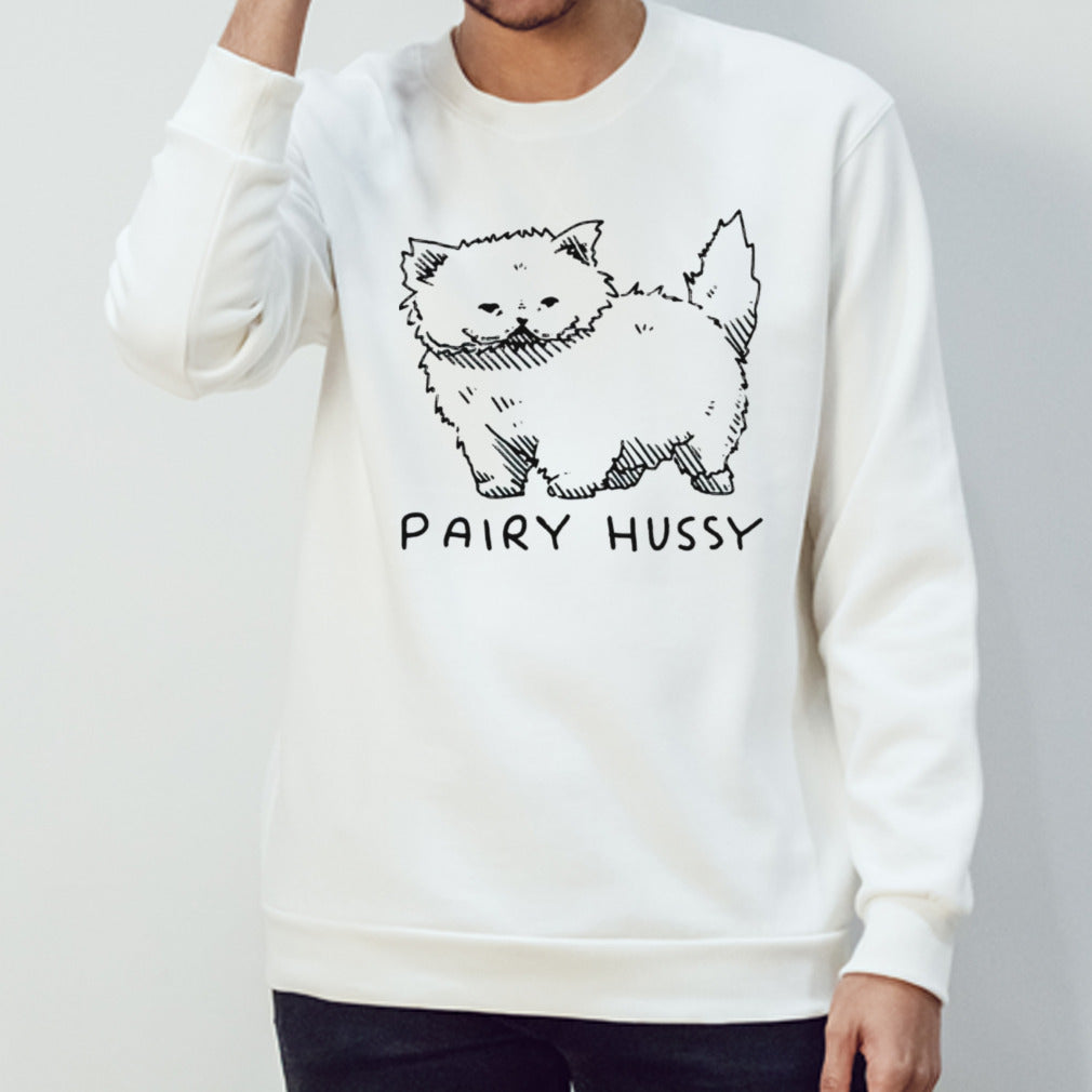 Pairy hussy cat shirt