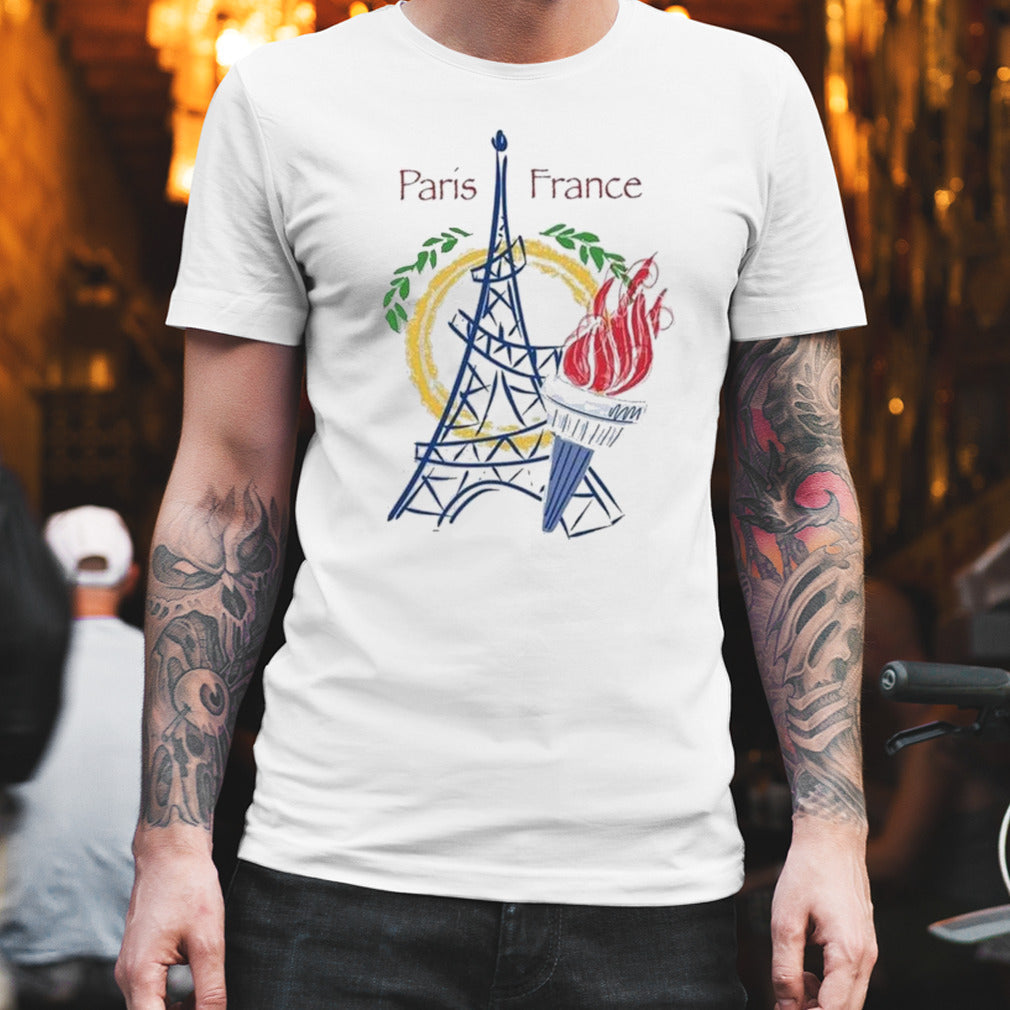 Paris Travel Olympic T-shirt