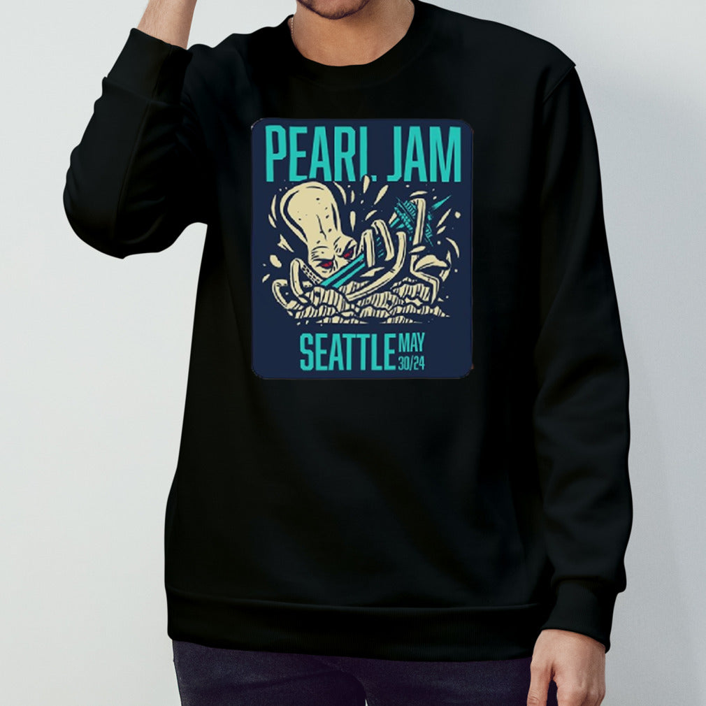 Pearl Jam 05 30 2024 Climate Pledge Arena Seattle  WA Event shirt
