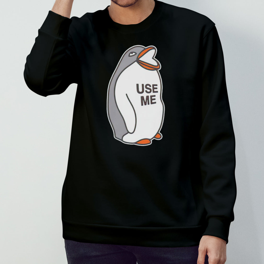 Penguin trash use me shirts