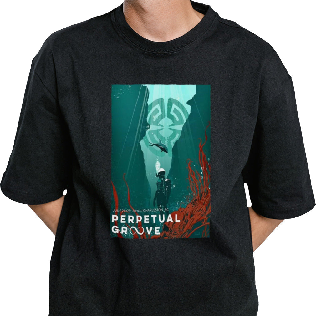Perpetual Groove Jun 28-29 2024 Charleston Pour House Charleston SC Poster Shirt