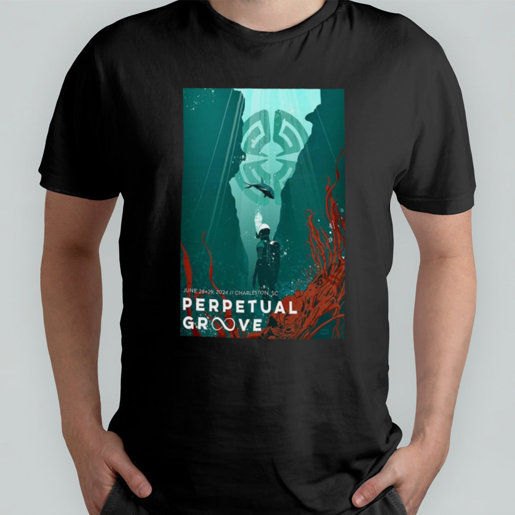 Perpetual Groove Jun 28-29 2024 Charleston Pour House Charleston SC Poster Shirt