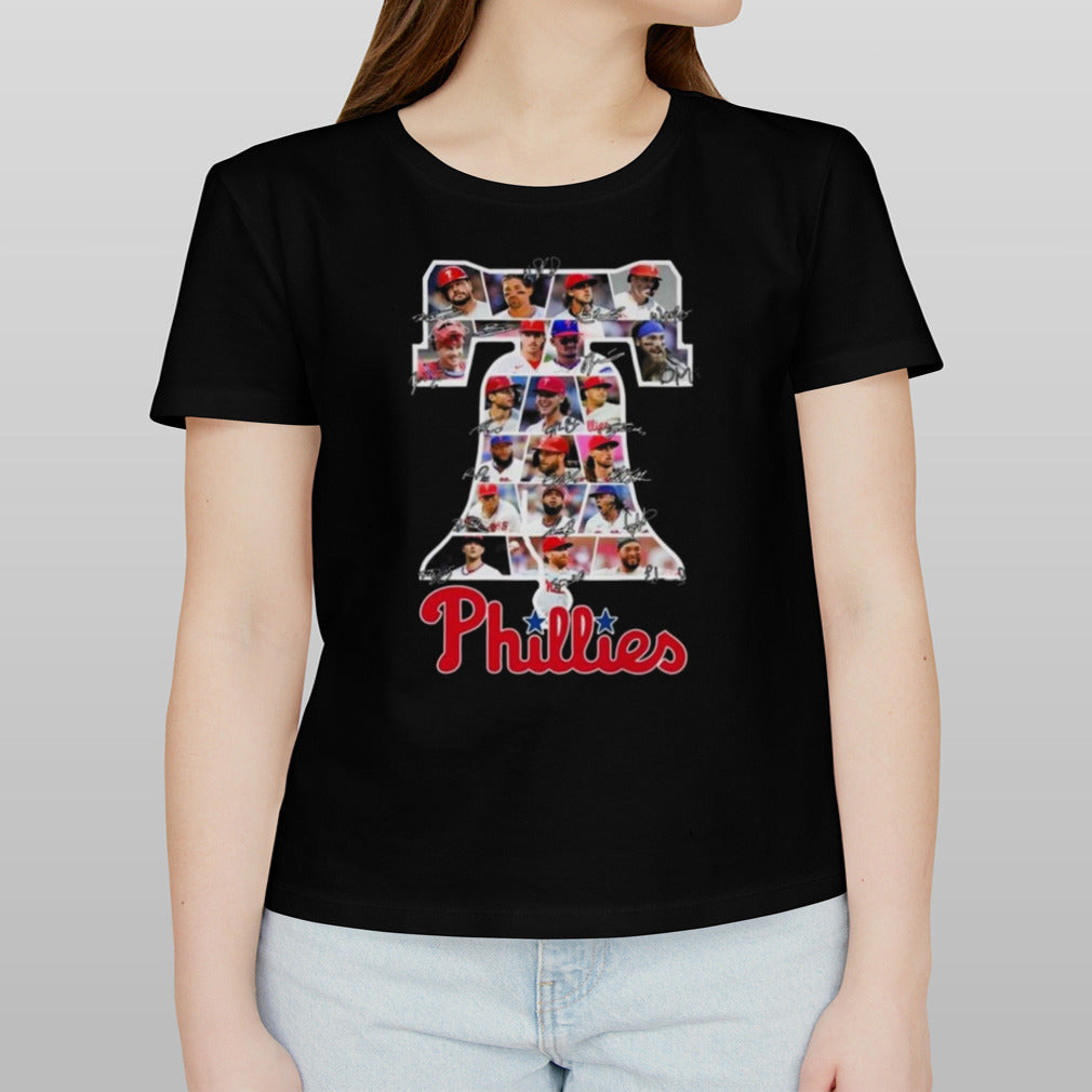Philadelphia Phillies The Big Logo With The Best 2024 Line Up Players 2024 Shirt