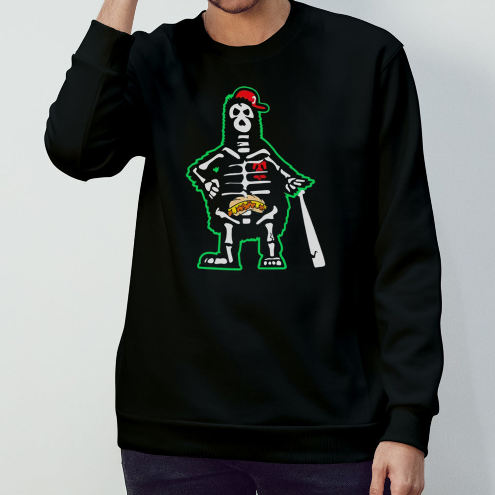 Phillie Phanatic to the bone shirt
