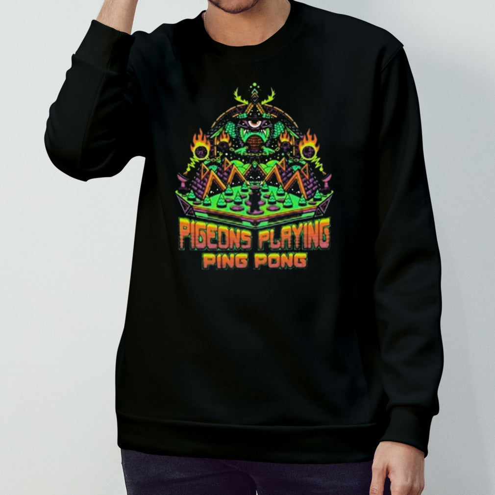Pigeons Playing Ping Pong June 6 2024 Delmar Hall St Louis MO shirt