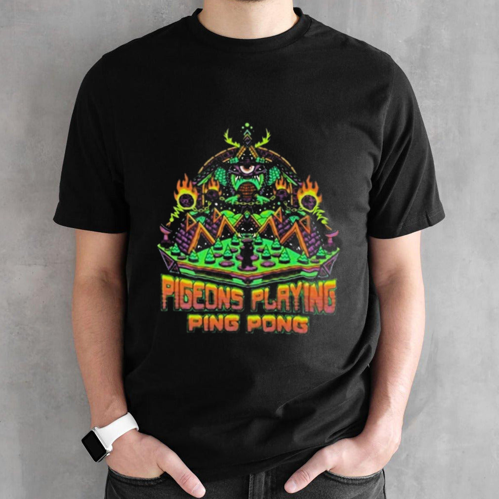 Pigeons Playing Ping Pong June 6 2024 Delmar Hall St Louis MO shirt