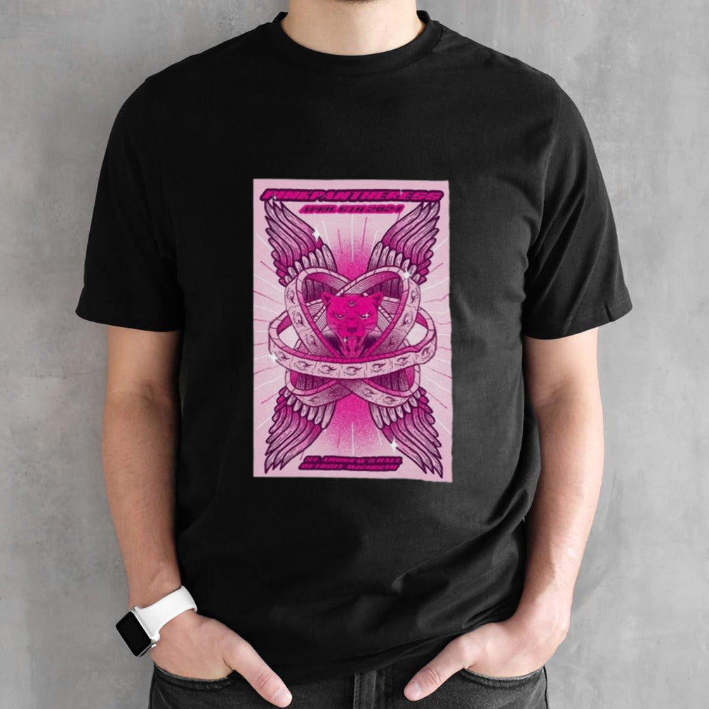 Pinkpantheress Saint Andrewsâ€™s Halls, Detroits, Mi April 6s, 2024 T-shirts