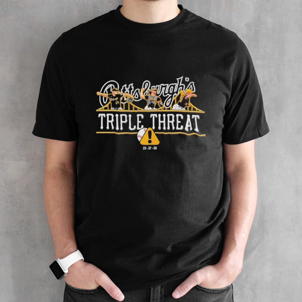 Pittsburgh Pirates Triple Threat 23-37-30 Shirt