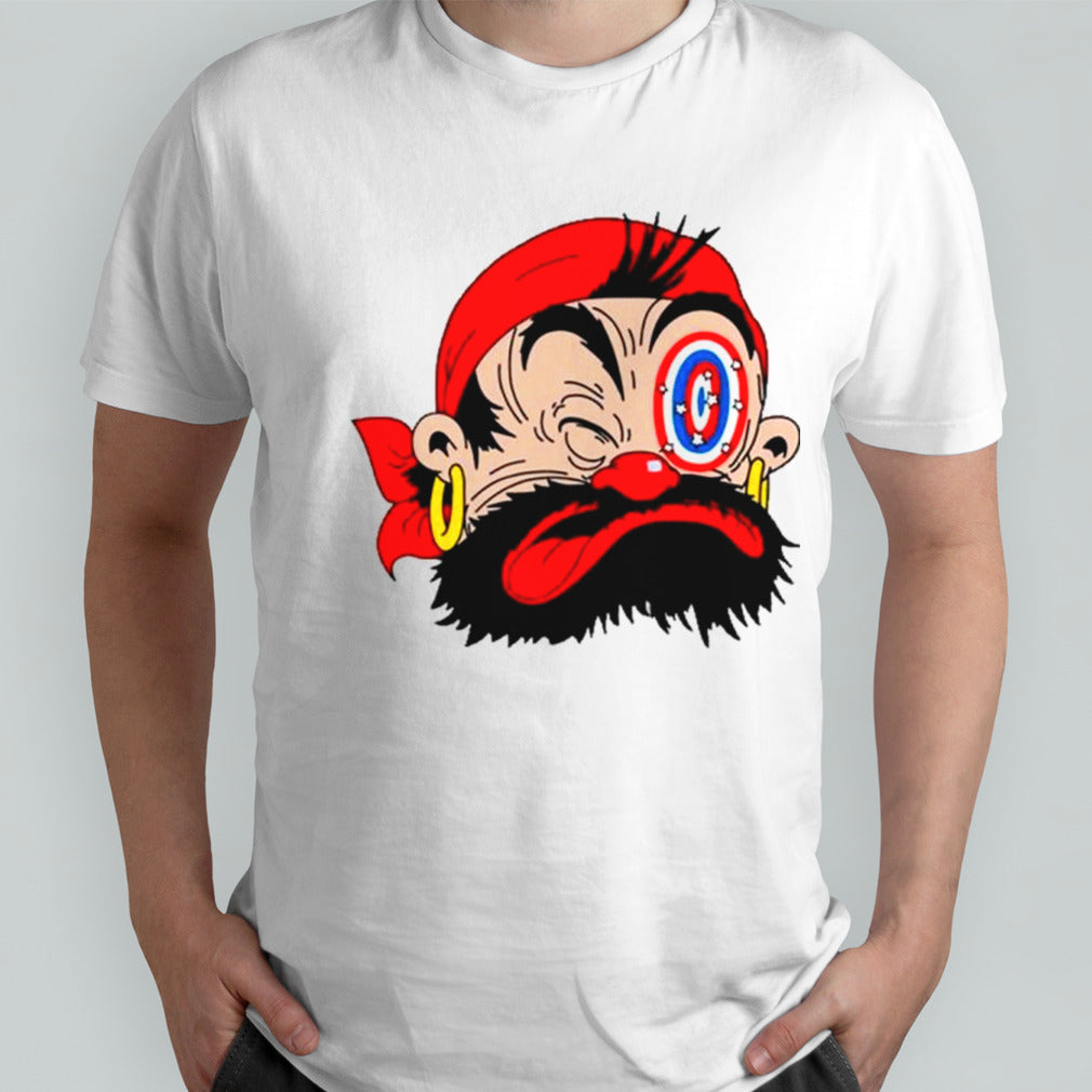 Popeye the sailor man bluto sindbad knockout shirts