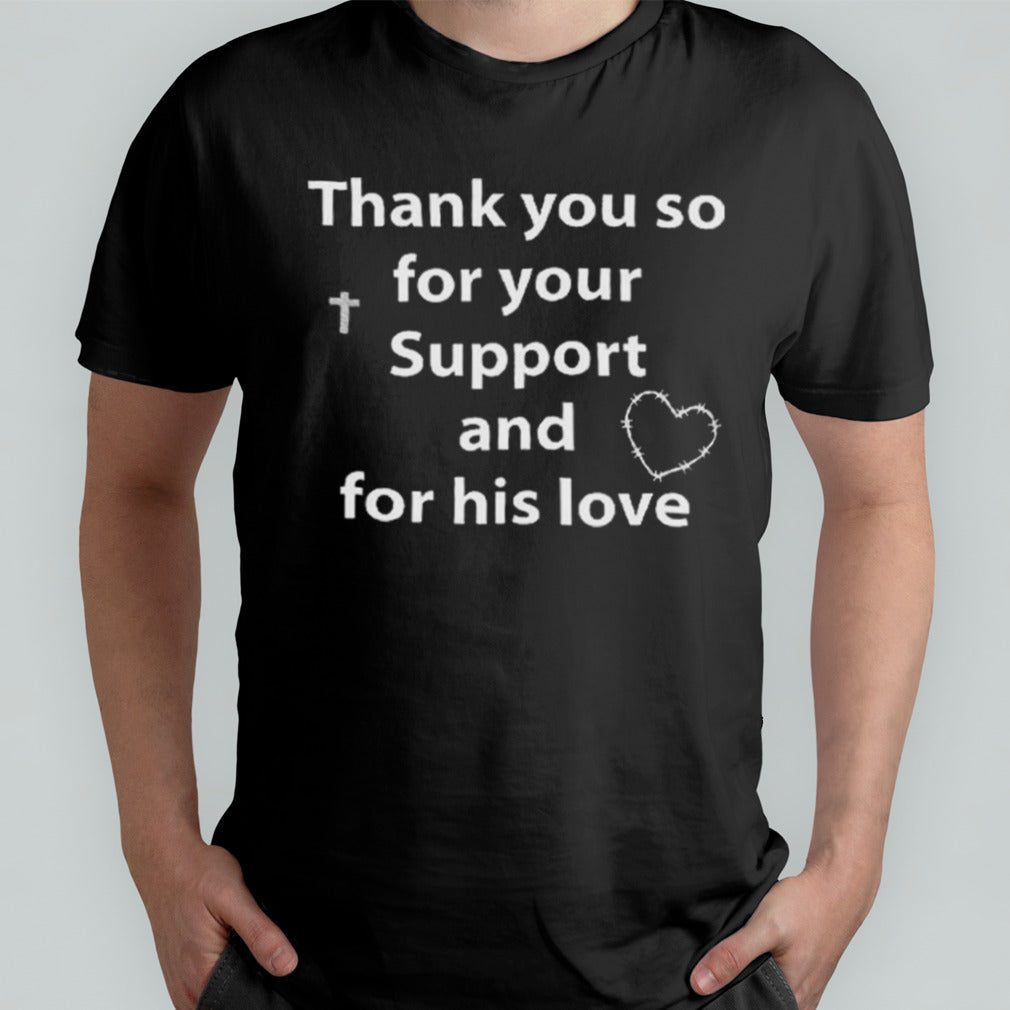 Portland Timbers Dairon Asprilla Thank You So For Your Support And For His Love T-shirt