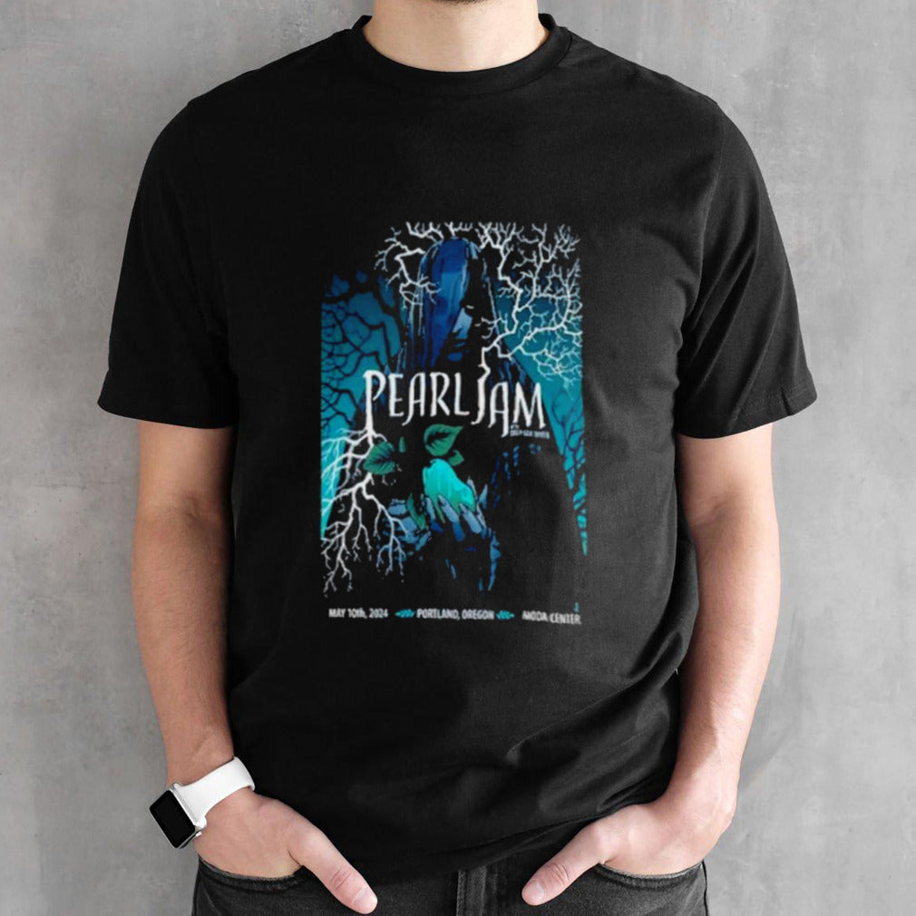 Poster Pearl Jam Show At Moda Center In Portland Oregon On May 10th 2024 Shirt