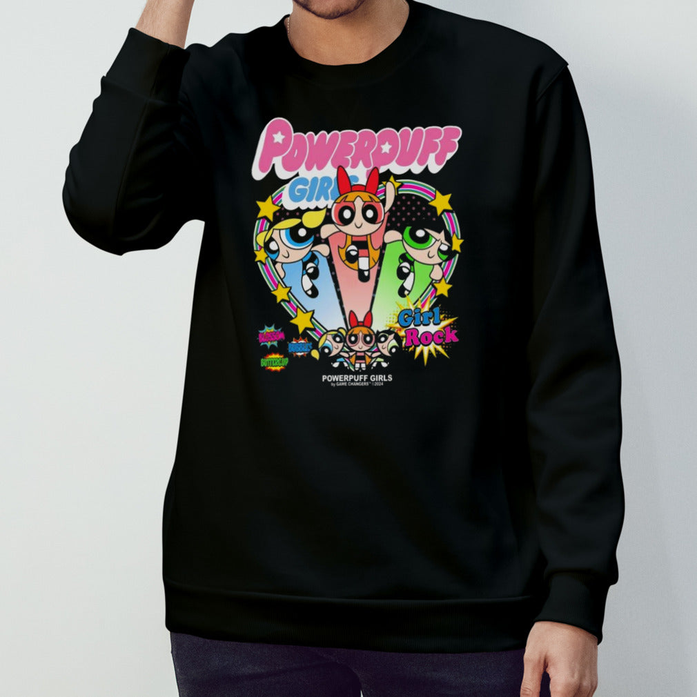 Powerpuff Girls Girl Rock Graphic T-shirt