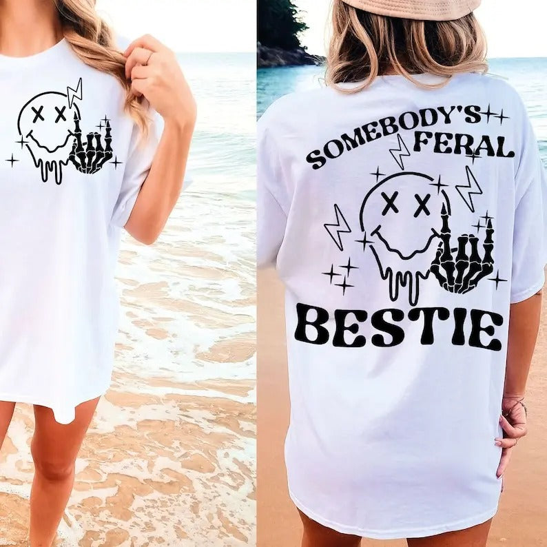 Premium  Somebodys Feral Hair Stylist Retro Hair Stylist  Funny Hair Stylist  Hair dresser Hair Stylist shirt