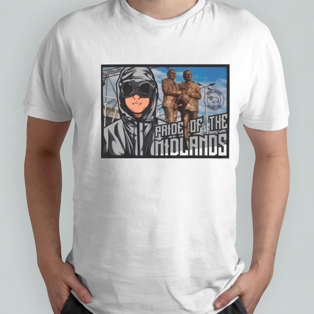 Pride of the Midlands shirts