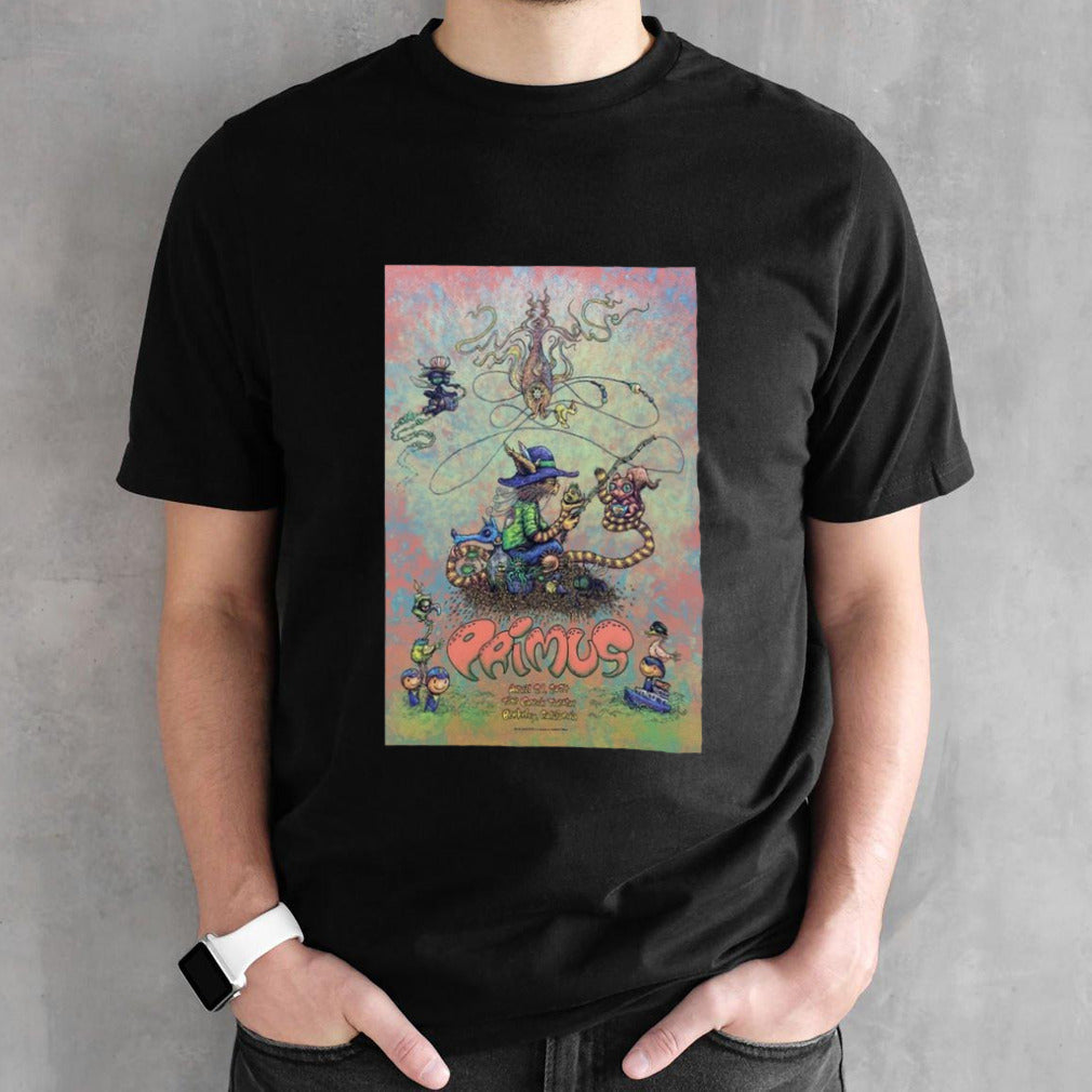 Primus April 21 2024 The Greek Theatre CA Poster Shirts