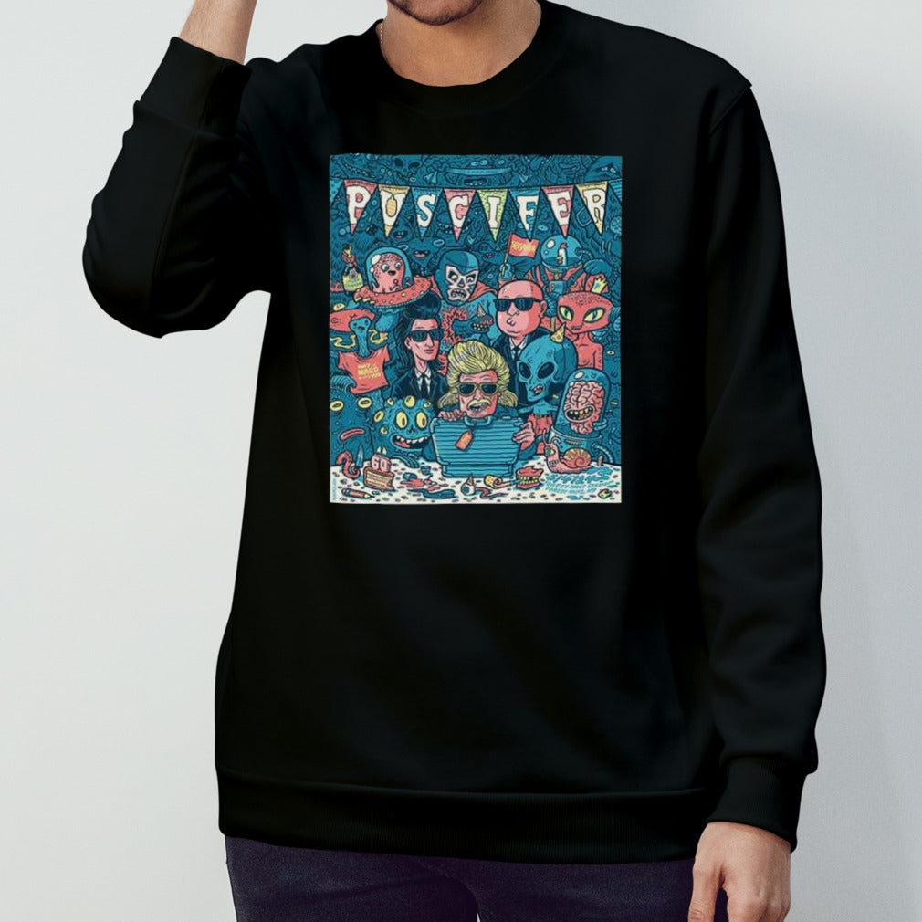 Puscifer Poster For Sessanta Forest Hills Stadium In Forest Hills New York T-Shirt