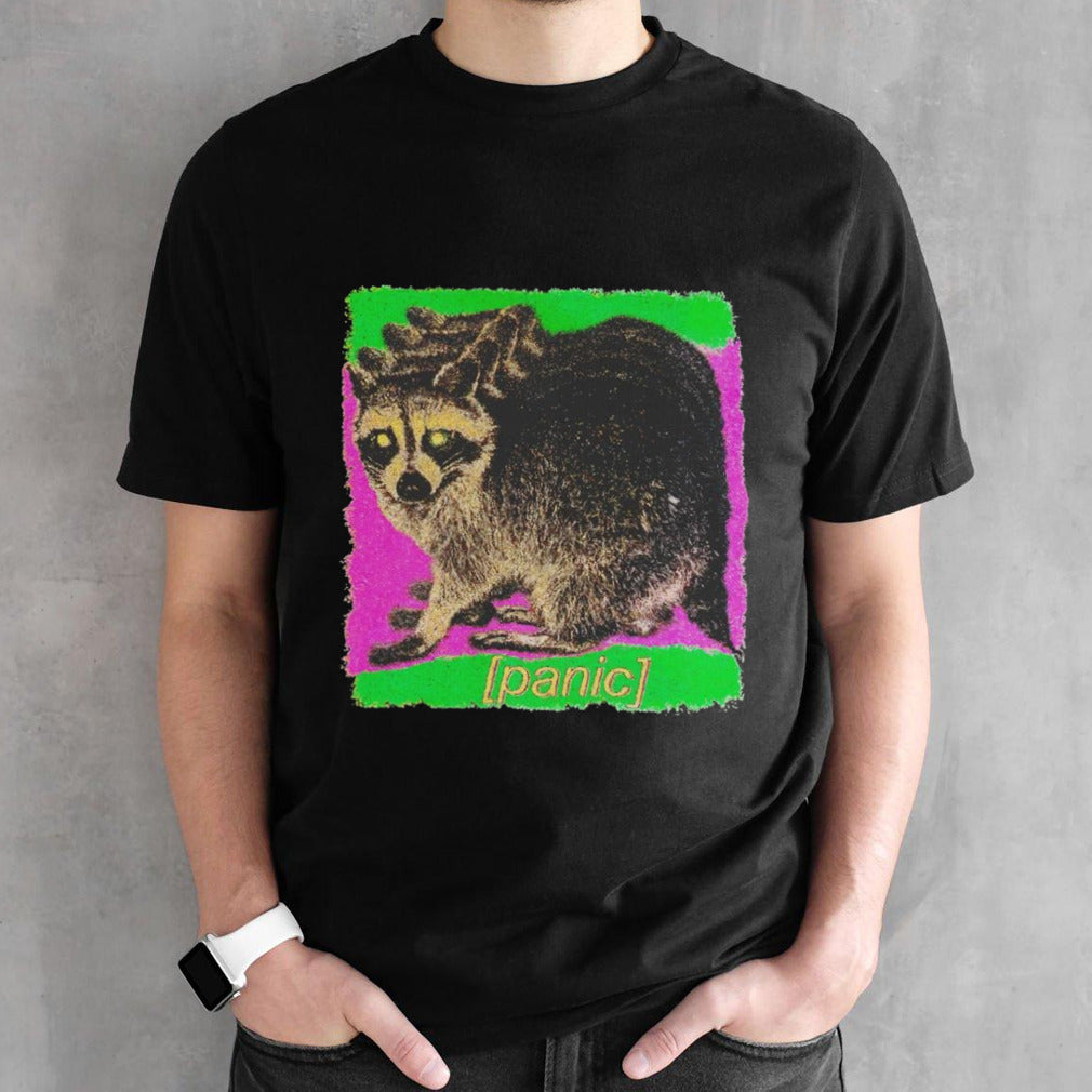 Raccoon panic shirts