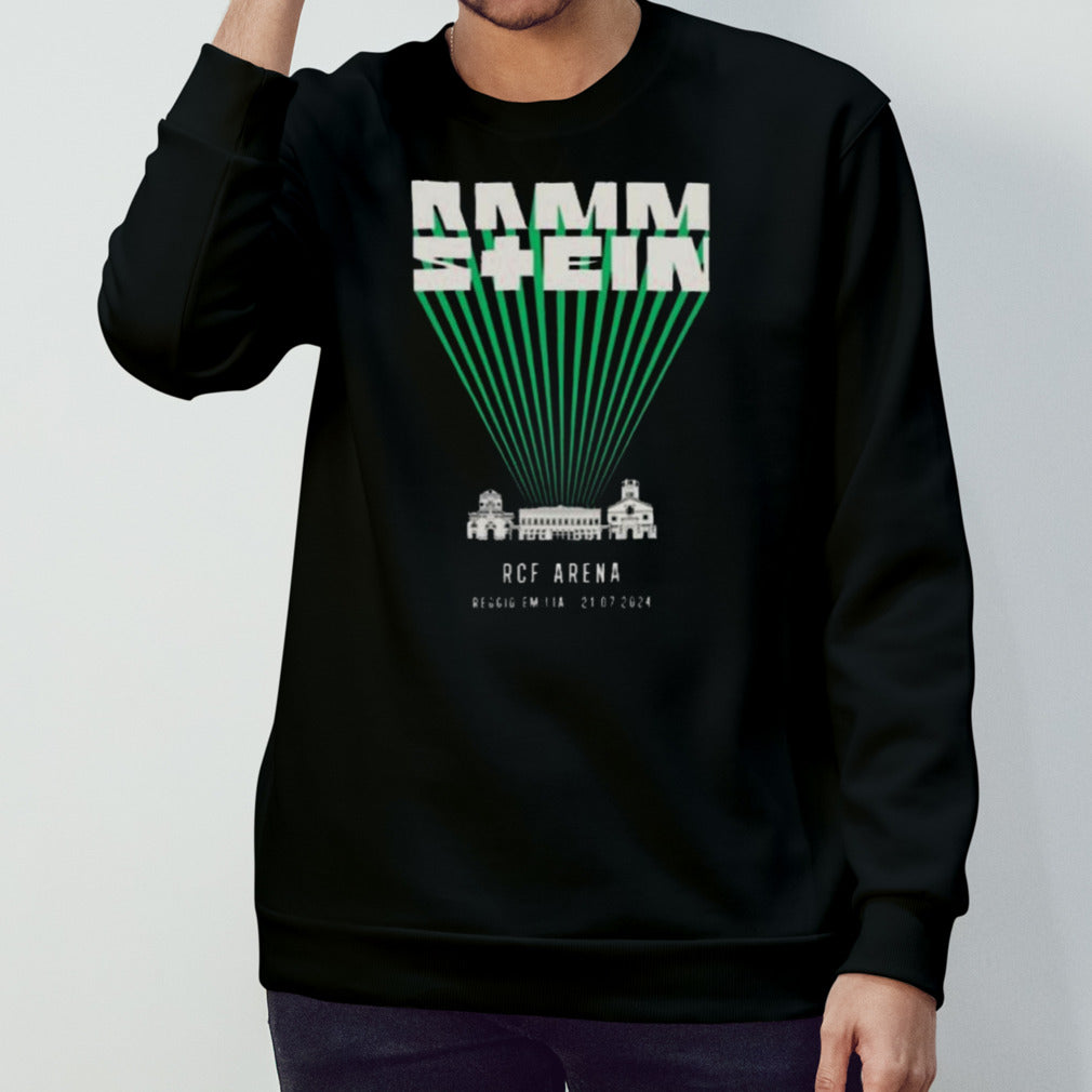 Rammstein Europe Stadium Tour RCF Arena, Reggio Emilia 2024 Event shirt