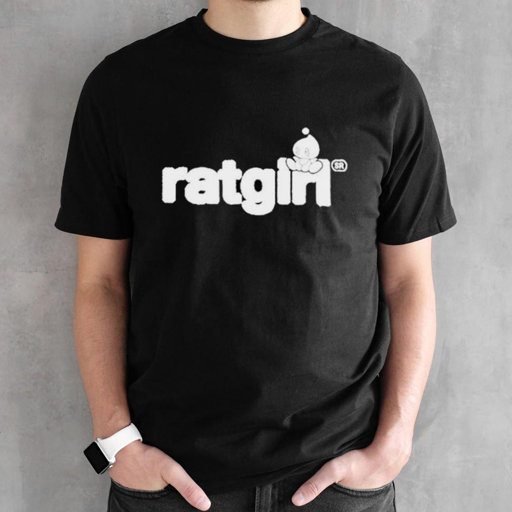 Ratgirl chao black and white shirts