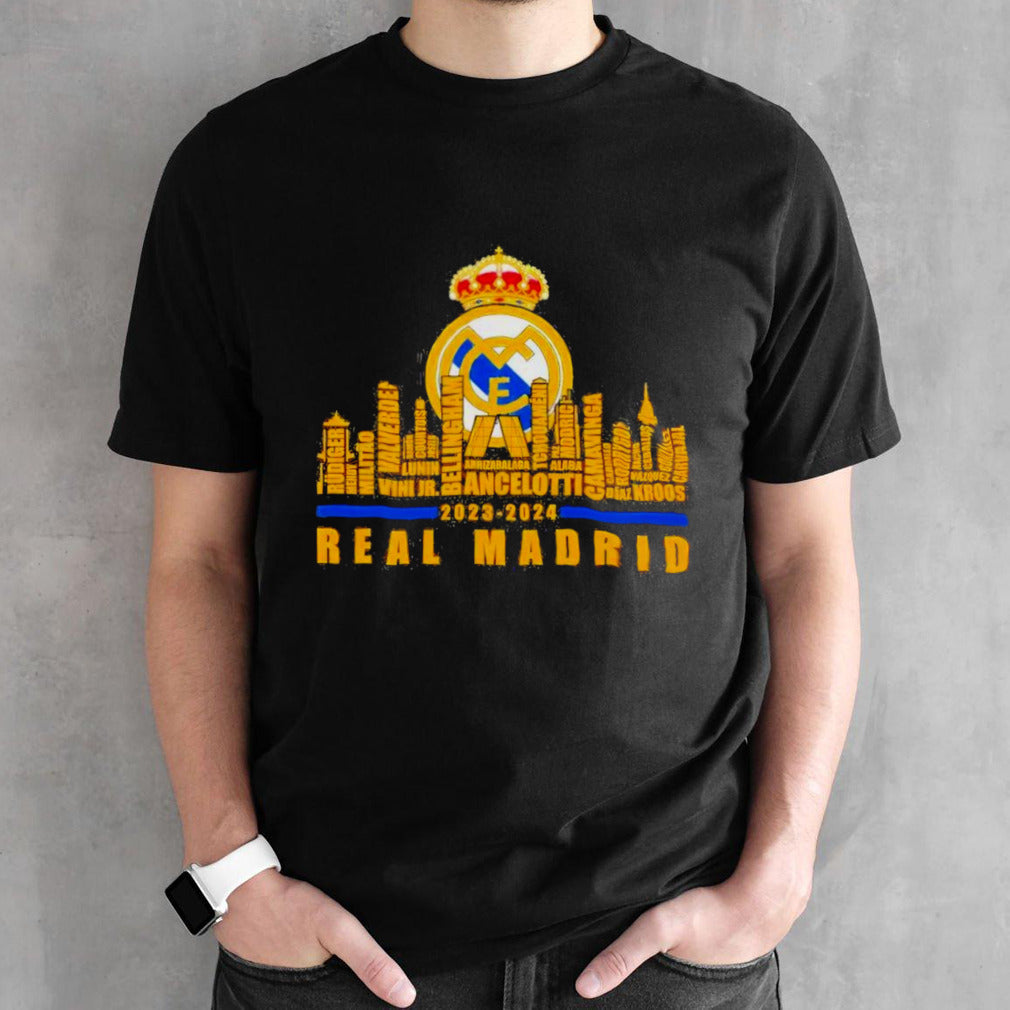 Real madrid Football fan 2024 city horizon Shirts