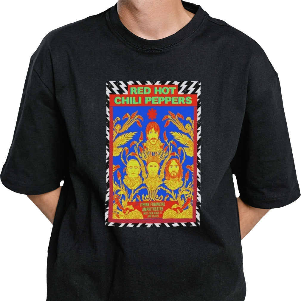 Red Hot Chili Peppers iTHINK Financial Amphitheatre, West Palm Beach, FL June 18, 2024 Shirt