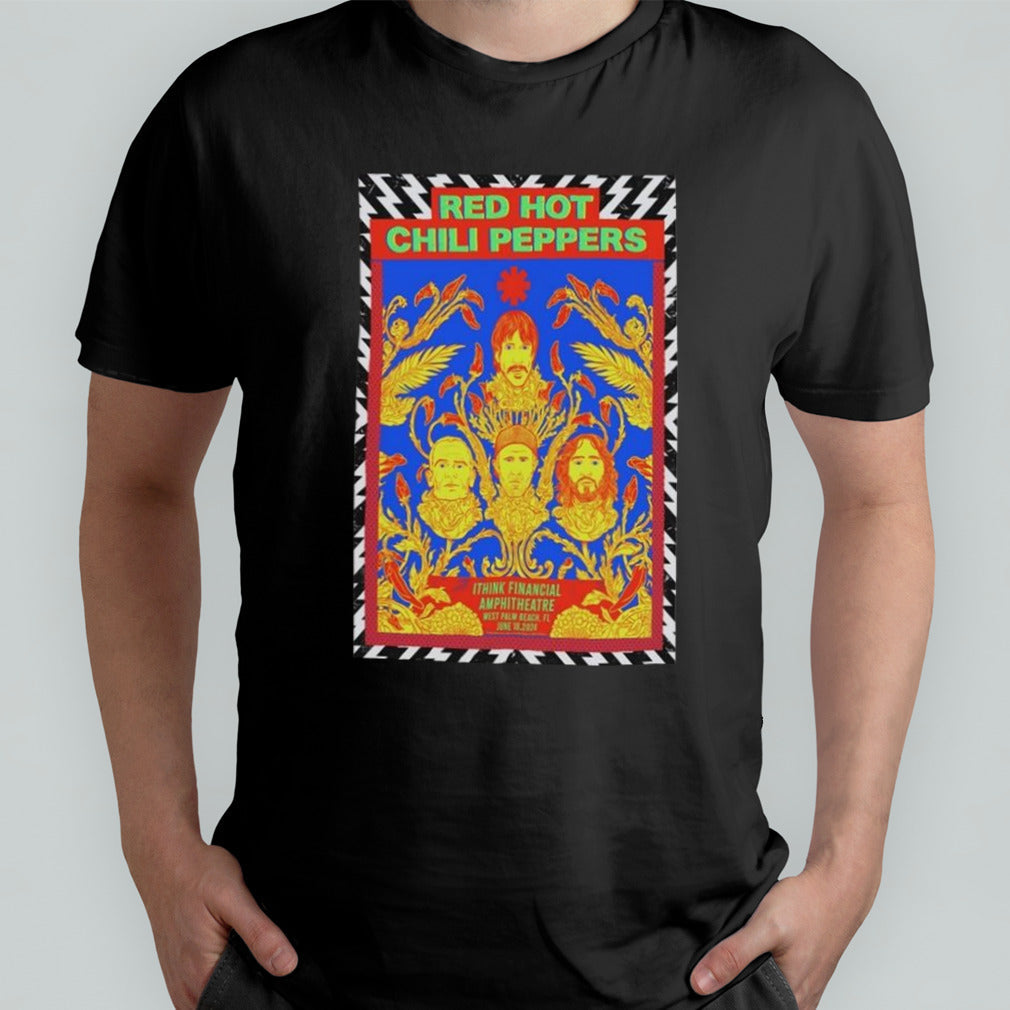 Red Hot Chili Peppers iTHINK Financial Amphitheatre, West Palm Beach, FL June 18, 2024 Shirt