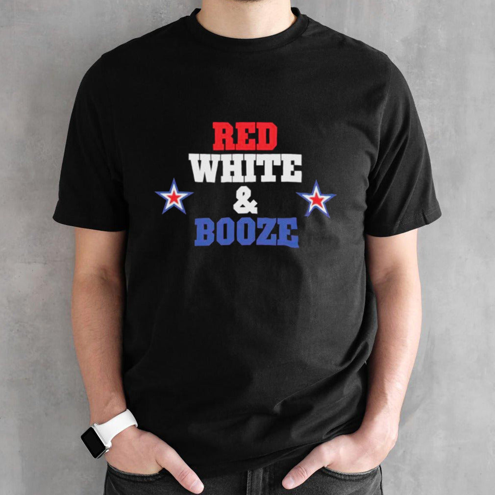 Red white and booze star shirts