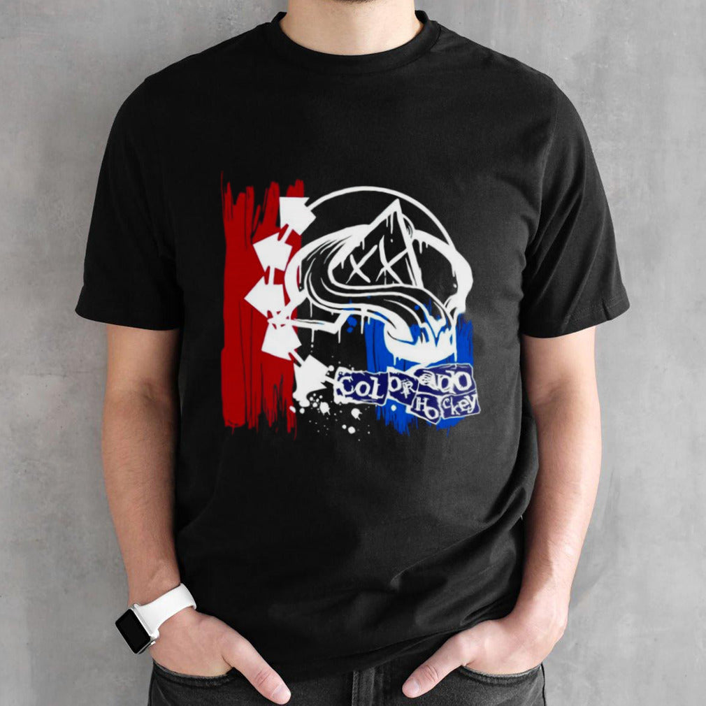 Retro Colorado Avalanche Hockey shirts