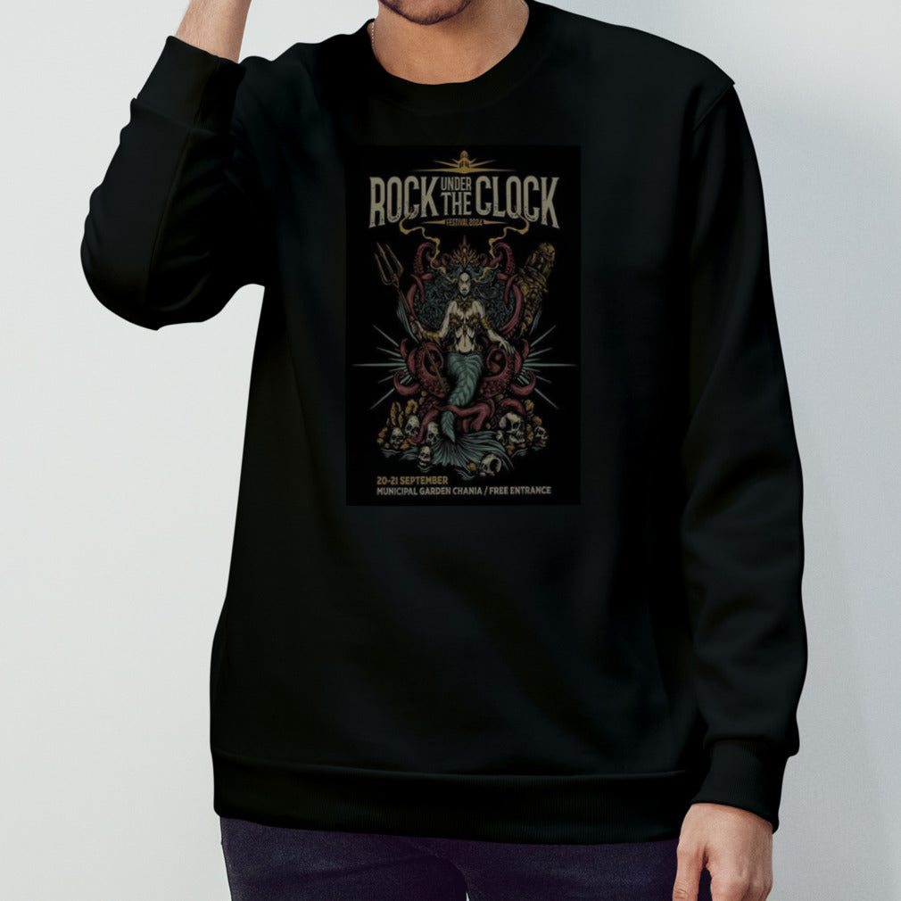 Rock Under The Clock Municipal Garden Sep 20-21, 2024 Chania Poster Shirt