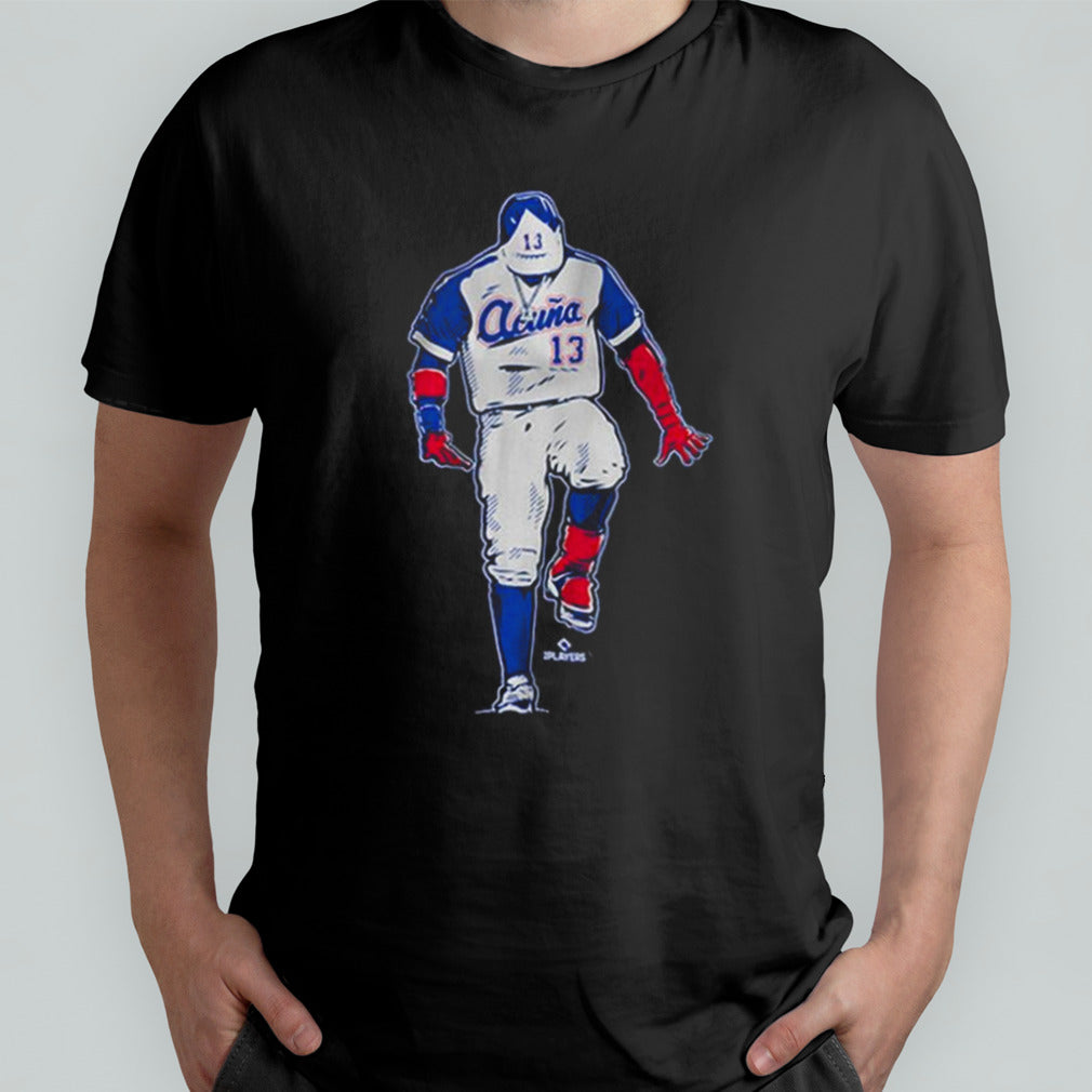 Ronald AcuÃ±a Jr. Superstar Pose Signature Shirt