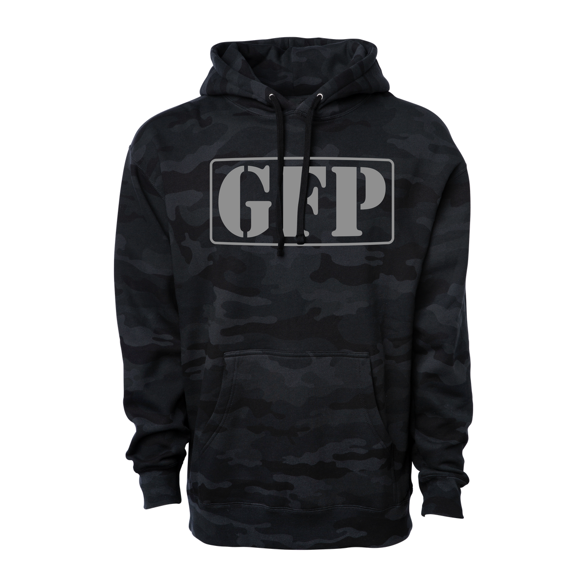 BLK CAMO HOODIE