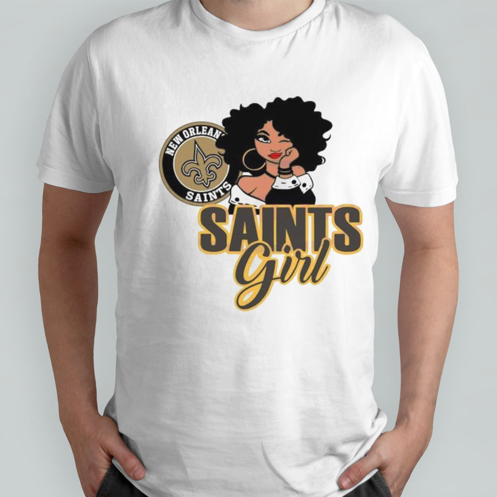 Saints Girl New Orleans Saints logo shirts