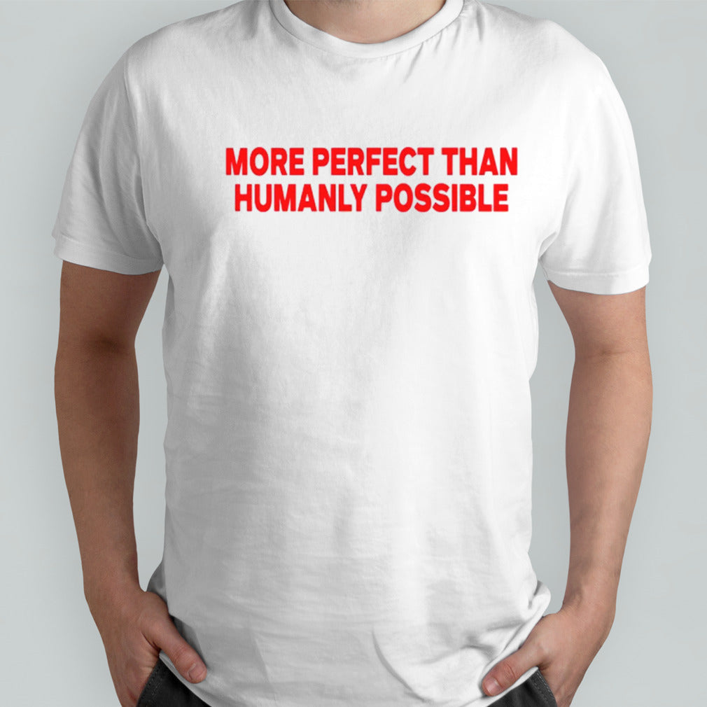 Salem wearing more perfect than humanly possible shirt